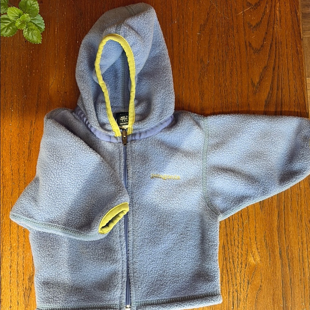 Patagonia Baby Synchilla Fleece Jacket 6 months Vintage Made in USA